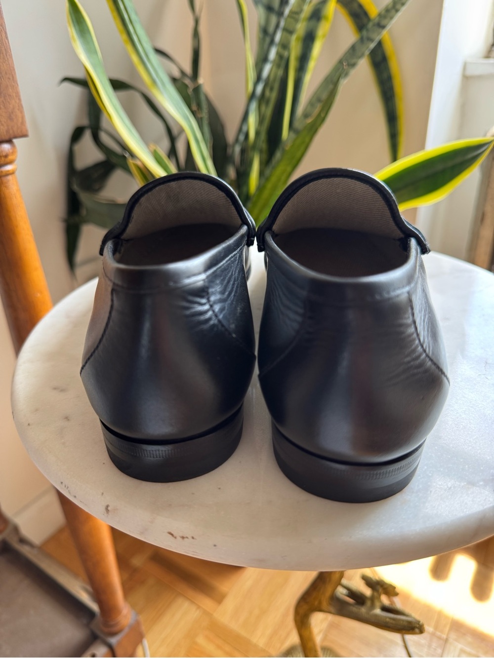 Brand new GUCCI Horsebit 1953 Black Leather Loafers Women’s - Picture 6 of 7